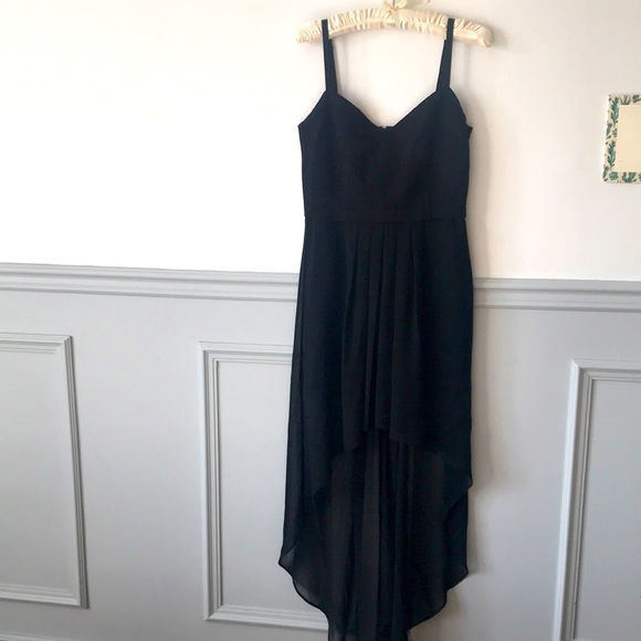 BCBG MAXAZRIA high low black dress - Picture 1 of 5